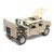 HG-P408PRCG-1/10 4WD US Military Crawler ARTR, with Pistol Radio, Military Green