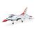 LEMEFL7875-AVION F-16 THUNDERBIRD 813mm EP PNP