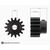 GM81415-Gmade 32 Pitch 3mm Hardened Steel Pinion Gear 15T (1)
