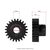 GM82423-Gmade 32 Pitch 5mm Hardened Steel Pinion Gear 23T (1)