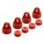 Shock Cap Set Red (4), 3 image