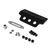 GM30008-Gmade Aluminum Skid Plate Black for GS01 Front Tube Bumper