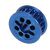 HOT60006-18T BLUE ALUM. PULLEY FOR KYOSHO V1R
