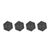 Absima Hex Wheel Hubs (4)