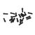 RC4WD Hex Bolts, M2x6mm, Black, 20 Stück,
