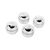 RC4WD Analog 1.9 Alu CAP Wheels White