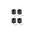 Hobbytech Plastics wheel hub hex + pins