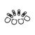 RC4WD D Ring and Clamp, 2 image
