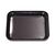 AB3000061-Aluminum bowl with magnet plate black