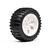 MV22142-STRADA - MT Chrome Wheel &amp; Tyre Assembly 115mm Dia. X 55mm Wide