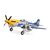 LEMEFL01250-AVION P-51D MUSTANG 1500mm EP BNB a/AS3X, SAFE Select, Smart Technology