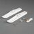 10-15 Size Taildragger Ski Set (3mm Axle), 2 image