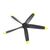 EFLP10905BL 10x9 5 Blade Prop Left, 3 image
