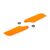 LEMBLH1671OR-Tail Rotor Blade Set: B450 Orange