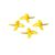 INDUCTRIX Set d'h├®lices jaune (4)