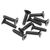 AXA0414 Hex Sckt TappingFlat Hd M2.6x 10mm Blk (10), 3 image
