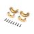 Knuckle Weights, Brass 5.2g/9.2g (4): SCX24, AX24