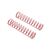 Spring 12.5x60mm 1.13lbs -White (2) ( Red Springs), 2 image