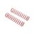 Spring 12.5x60mm 1.13lbs -White (2) ( Red Springs), 3 image