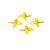 INDUCTRIX Set d'h├®lices jaune (4), 3 image