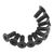 AXA144 Hex Flat Head M3X8mm Black (10 )