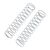 AX31441 Spring 12.5x60mm 1.13lbs/in W hite (2)