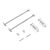 AX31502 Uiversal-Joint Axle Set 48mm (2)