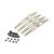 AX31245 Lower Link Plate Set Aluminum (4)