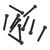 AX31399 M2.6x18mm Cap Head Screw Blac k (10)