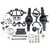 Locked Axle Set AX10