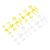 LEMAXIC4258-AX80049 LED Lens Set Yellow/Clear (4)