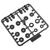AX80033 10mm Shock Parts Tree 1, 3 image