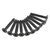 AXA468 Hex Socket Tap Flat Head M3x18 mm Black (10), 3 image