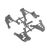 AX31245 Lower Link Plate Set Aluminum (4), 3 image