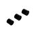 Center Brace Rubber Dampers (3)