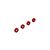 Aluminum Suspension Arm End Cap (Red) (4)