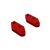 Aluminum Steering Plate A (Red) (2), 3 image