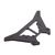 Shock Tower Rear L Aluminum Black Kra ton