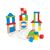 cubes en bois colorés 50pcs. FSC, 2 image