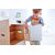 Weisser Kühlschrank mit Gefrierfach, 3 image