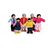 Famille de poupées asiatiques 6 pcs., 2 image