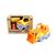 Camion de construction Scooper - Orange/Jaune