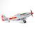 WW2 PLA P-51D Mustang avion de combat