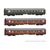 DR Coffret de 3 voitures voyageurs OSShD type B Spree-Alpen-Express Coffret 1 vert/rouge 1x Bc + 2x