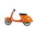 Primo Classic Ride-on orange