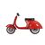 Primo Classic Ride-on rouge