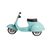 Primo Classic Ride-on menthe