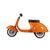 ARW46.800041-Primo Classic Ride-on orange