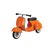 Primo Classic Ride-on orange, 2 image