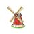 Mini puzzle 3D Dutch Windmill, 2 image